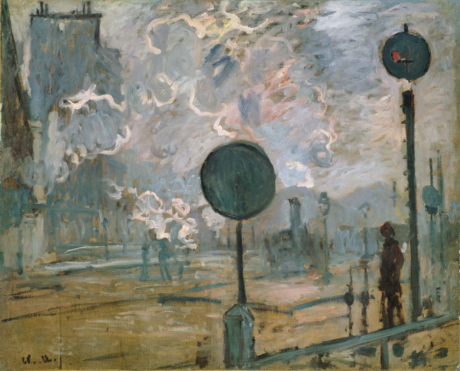 Gare Saint-Lazare, seint W448 - Claude Monet
