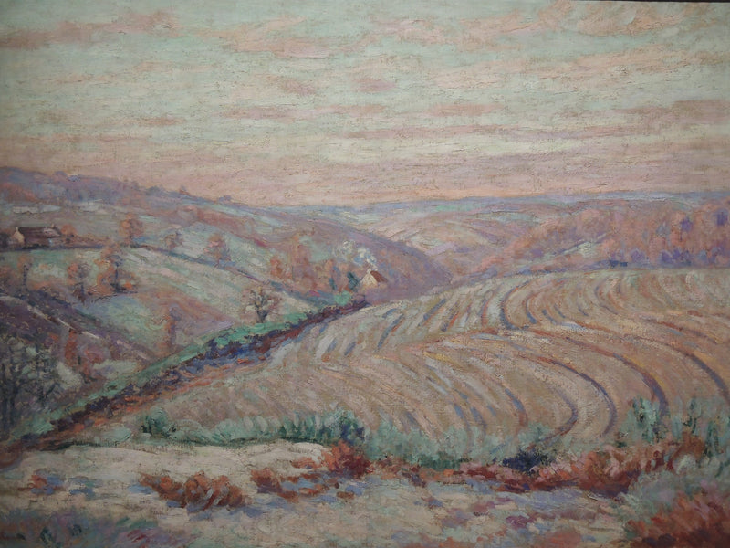 Witte gelée in Crozant - Armand Guillaumin