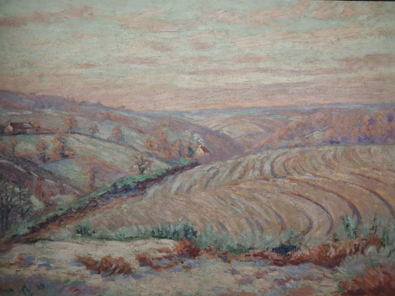 Witte gelée in Crozant - Armand Guillaumin