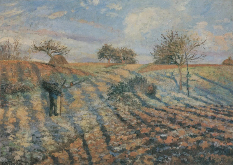 Witte gelei - Camille Pissarro