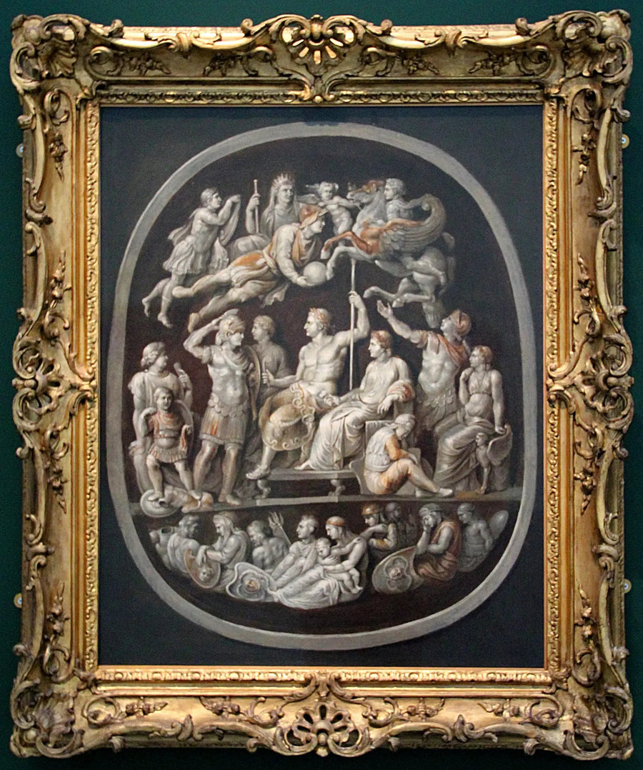 Gemma Tiberiana, of De Apotheose van Germanicus - Peter Paul Rubens