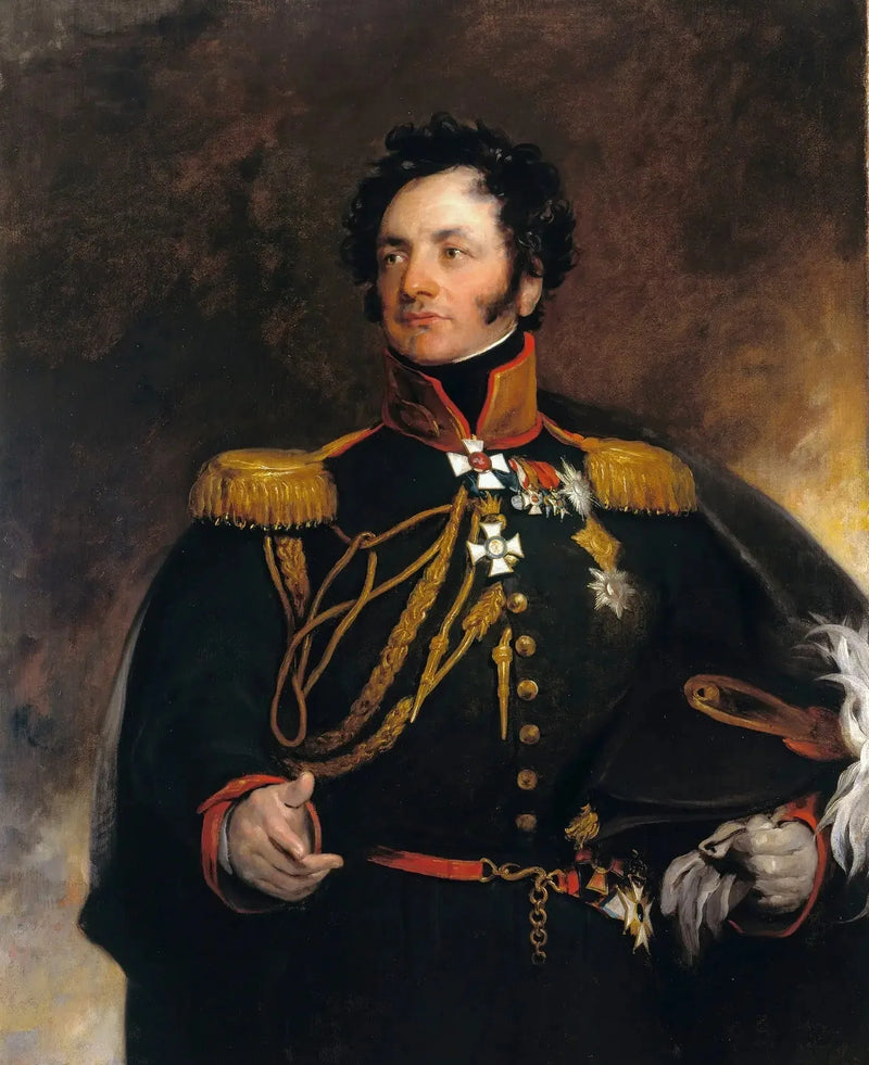 Generaal Théodore Petrovitch Ouvarov (1773/4-1824) - Thomas Lawrence