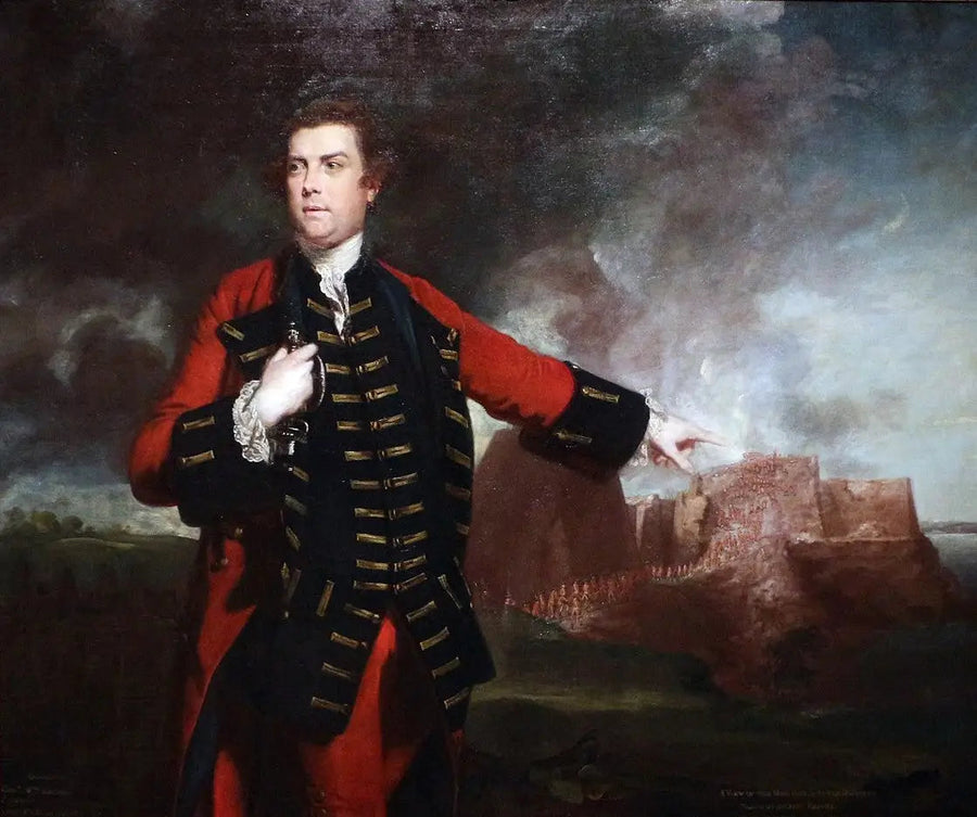 Generaal William Keppel, de aanval op het kasteel van Morro - Joshua Reynolds

Source:
Général William Keppel, à l'assaut du château de Morro - Joshua Reynolds