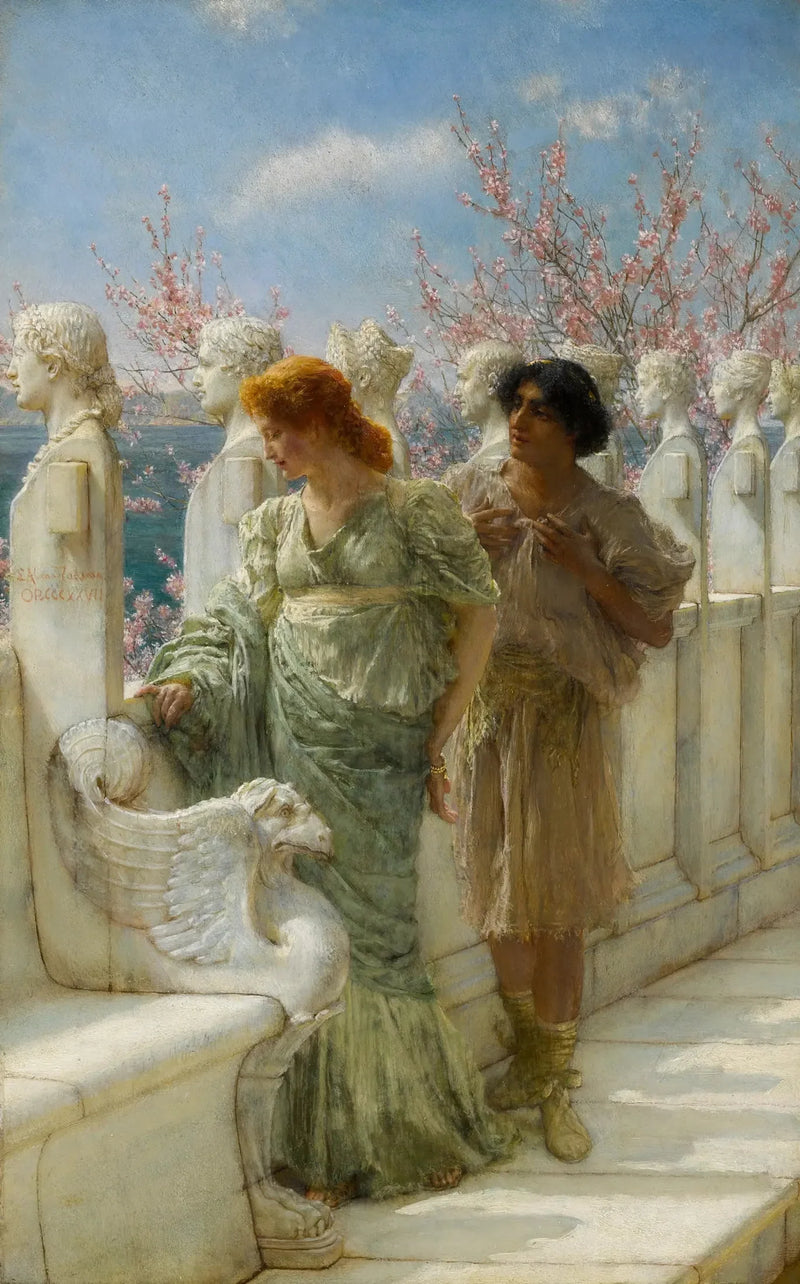 Verleden en heden generaties - Lawrence Alma-Tadema