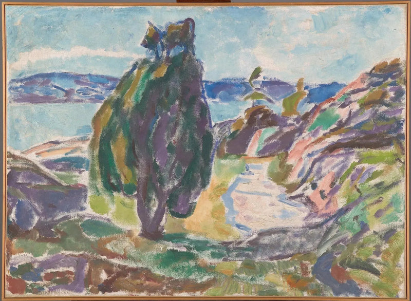 Jeneverbes bij de zee - Edvard Munch