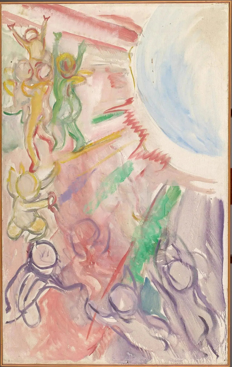 Genieën in de zonnestralen - Edvard Munch