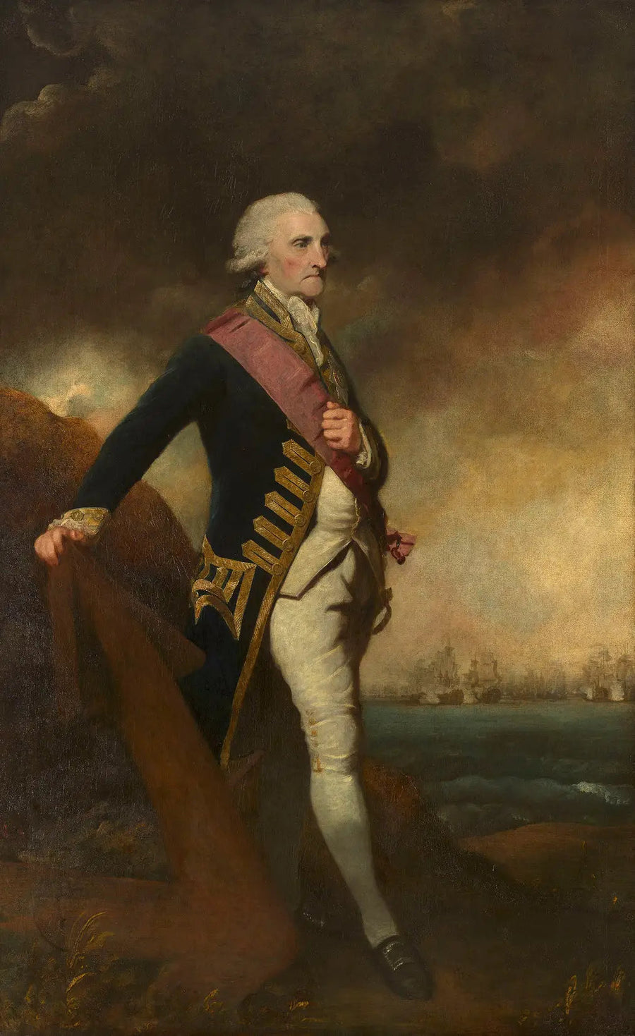 George Brydges, eerste Lord Rodney (1719?-1792) - Joshua Reynolds

Source:
George Brydges, premier Lord Rodney (1719?-1792) - Joshua Reynolds