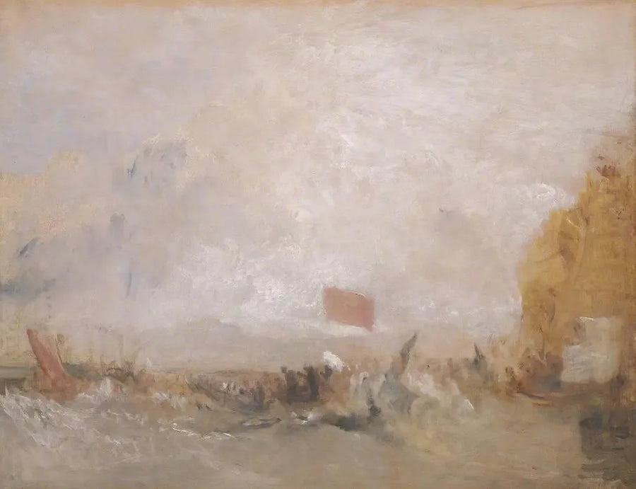 George IV's vertrek van de 'Royal George', 1822 - J. M. W. Turner