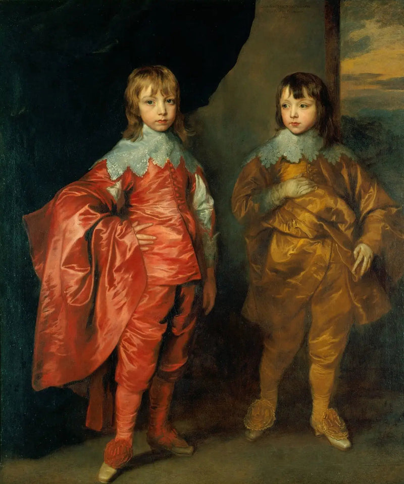 George Villiers, 2e hertog van Buckingham, en Lord Francis Villiers - Antoine van Dyck

Source:
George Villiers, 2e duc de Buckingham, et Lord Francis Villiers - Antoine van Dyck