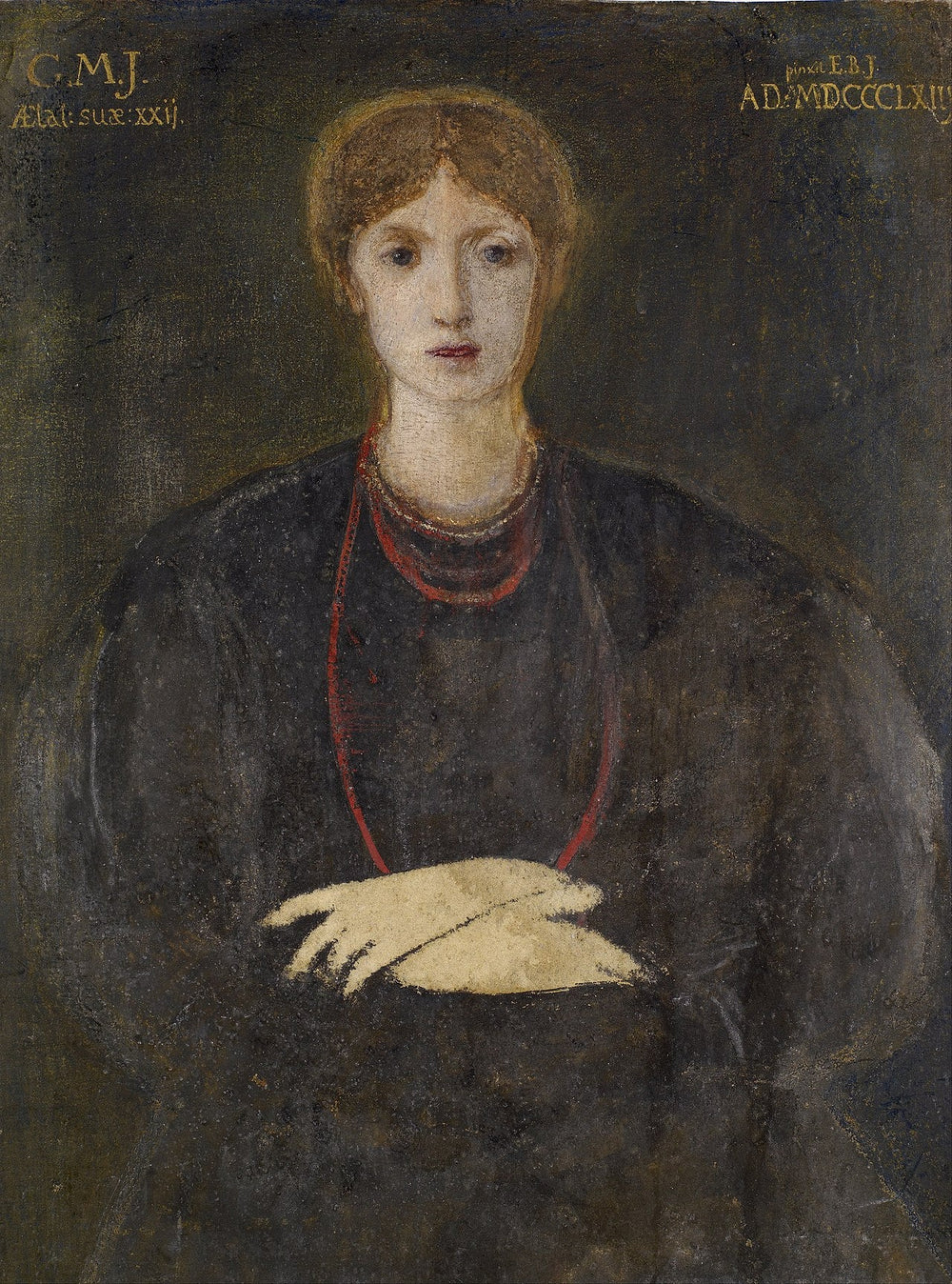 Georgiana Burne-Jones - Edward Burne-Jones - Alpha Reproduction