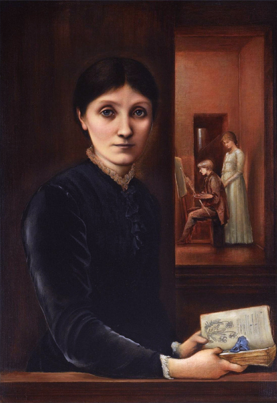 Georgiana Burne-Jones, hun kinderen Margaret en Philip - Edward Burne-Jones