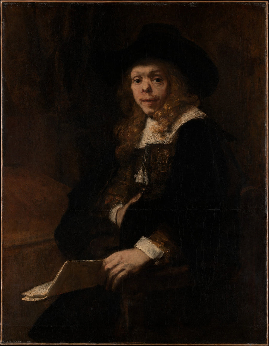 Portret van Gérard de Lairesse - Rembrandt