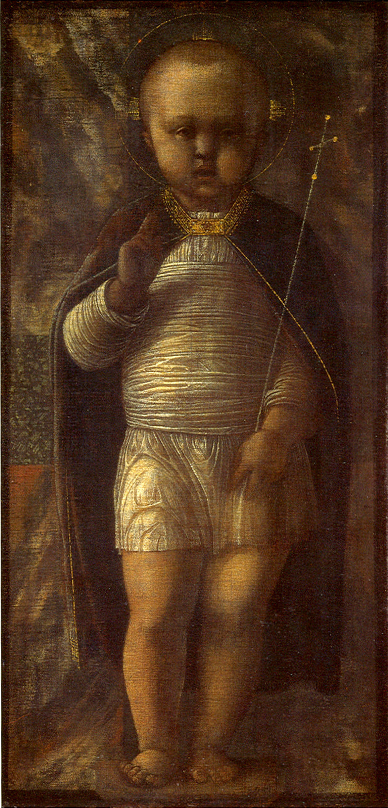 Jezus de Kind zegent - Andrea Mantegna
