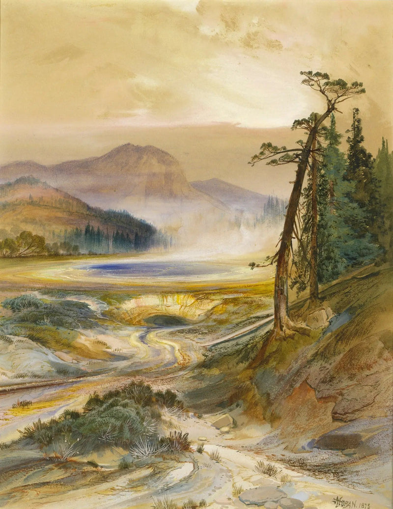Geyser Excelsior, Yellowstonepark - Thomas Moran

Source:
Geyser Excelsior, parc de Yellowstone - Thomas Moran