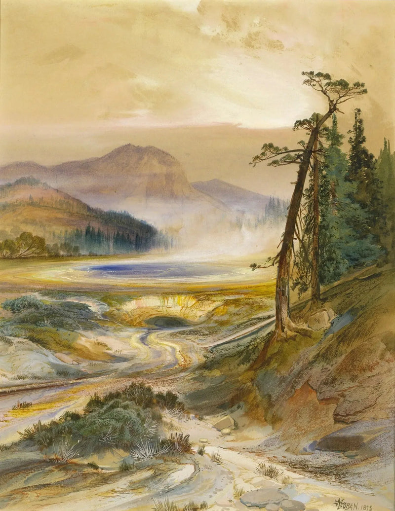 Geyser Excelsior, Yellowstonepark - Thomas Moran

Source:
Geyser Excelsior, parc de Yellowstone - Thomas Moran