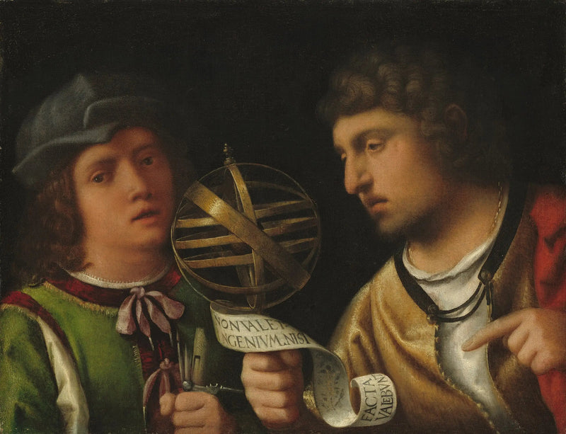 Giovanni Borgherini en zijn voogd - Giorgione