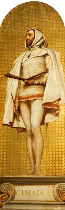 Giovanni Cimabue (1240–1302) (project voor een mozaïek in het Victoria and Albert Museum) - Frederic Leighton

Source:
Giovanni Cimabue (1240–1302) (projet pour une mosaïque au Victoria and Albert Museum) - Frederic Leighton