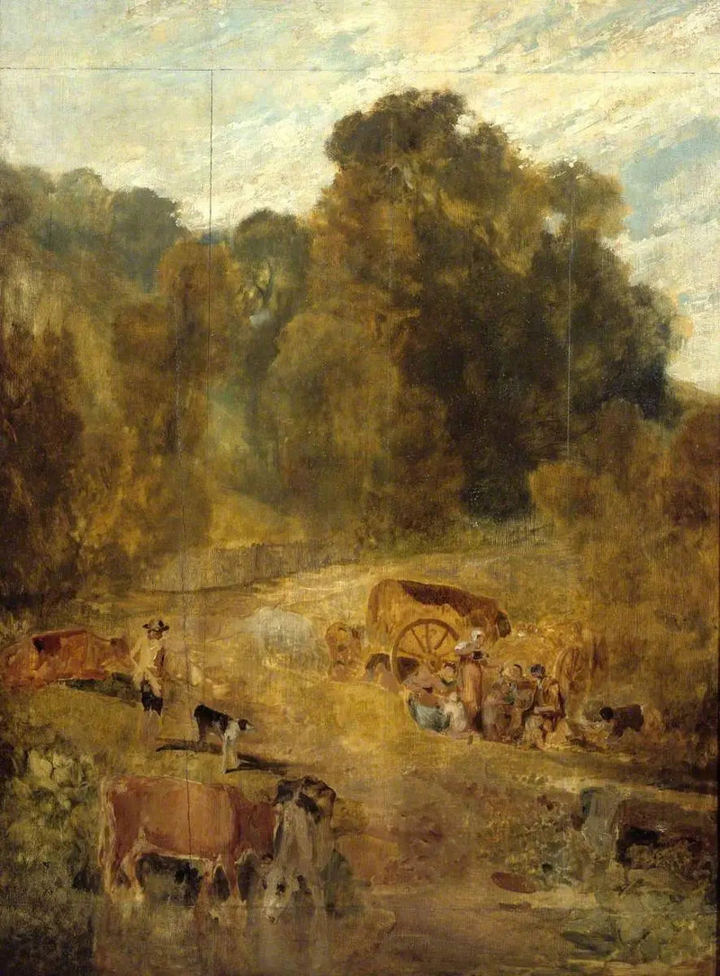 Zigeunerkamp - J. M. W. Turner