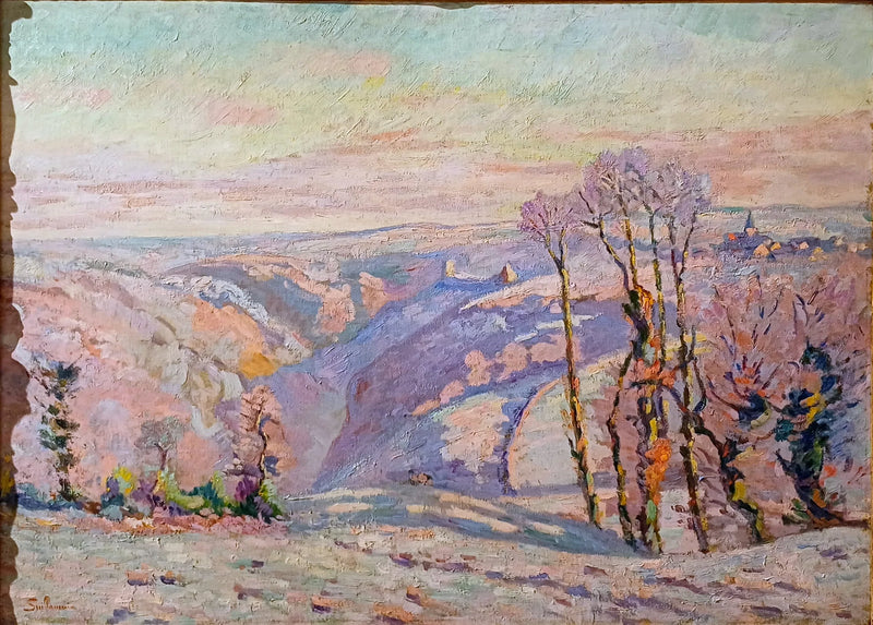 Bevriezing in Crozant - Armand Guillaumin