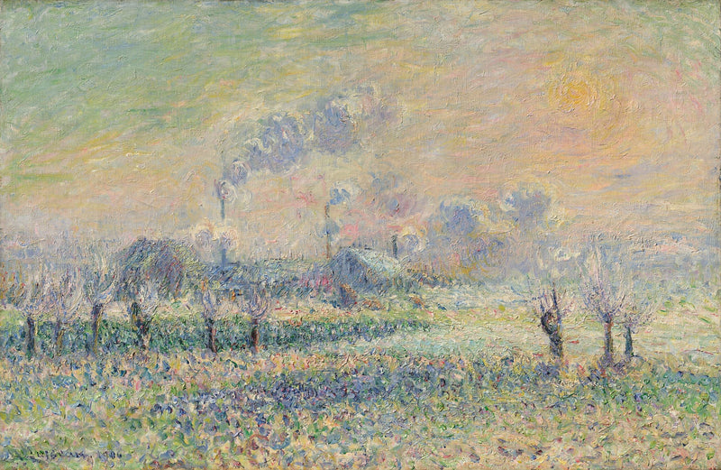 Givre in Pontoise - Gustave Loiseau