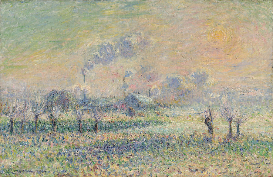 Givre in Pontoise - Gustave Loiseau
