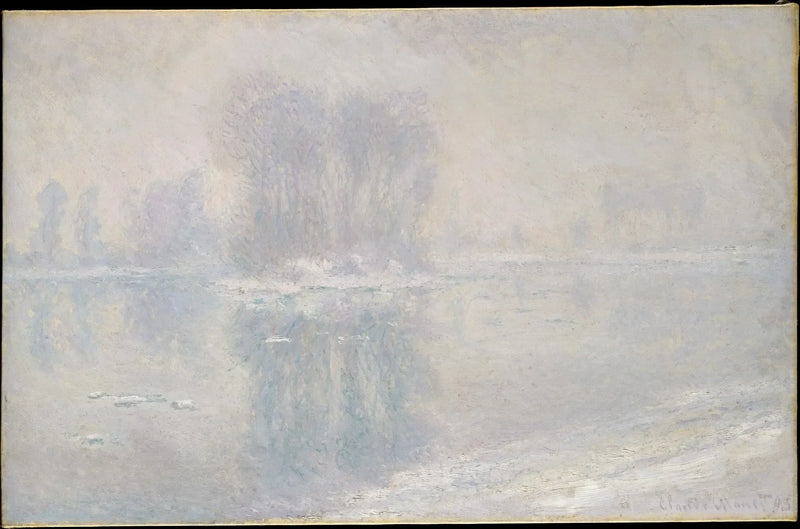 De W1335 ijsblokjes - Claude Monet