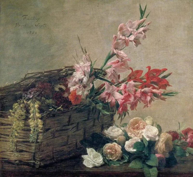 Gladiolen en rozen - Henri Fantin-Latour

Source:
Glaïeuls et roses - Henri Fantin-Latour