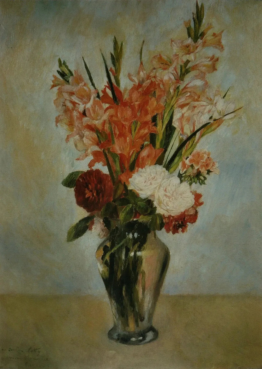 Gladioolen - Pierre-Auguste Renoir