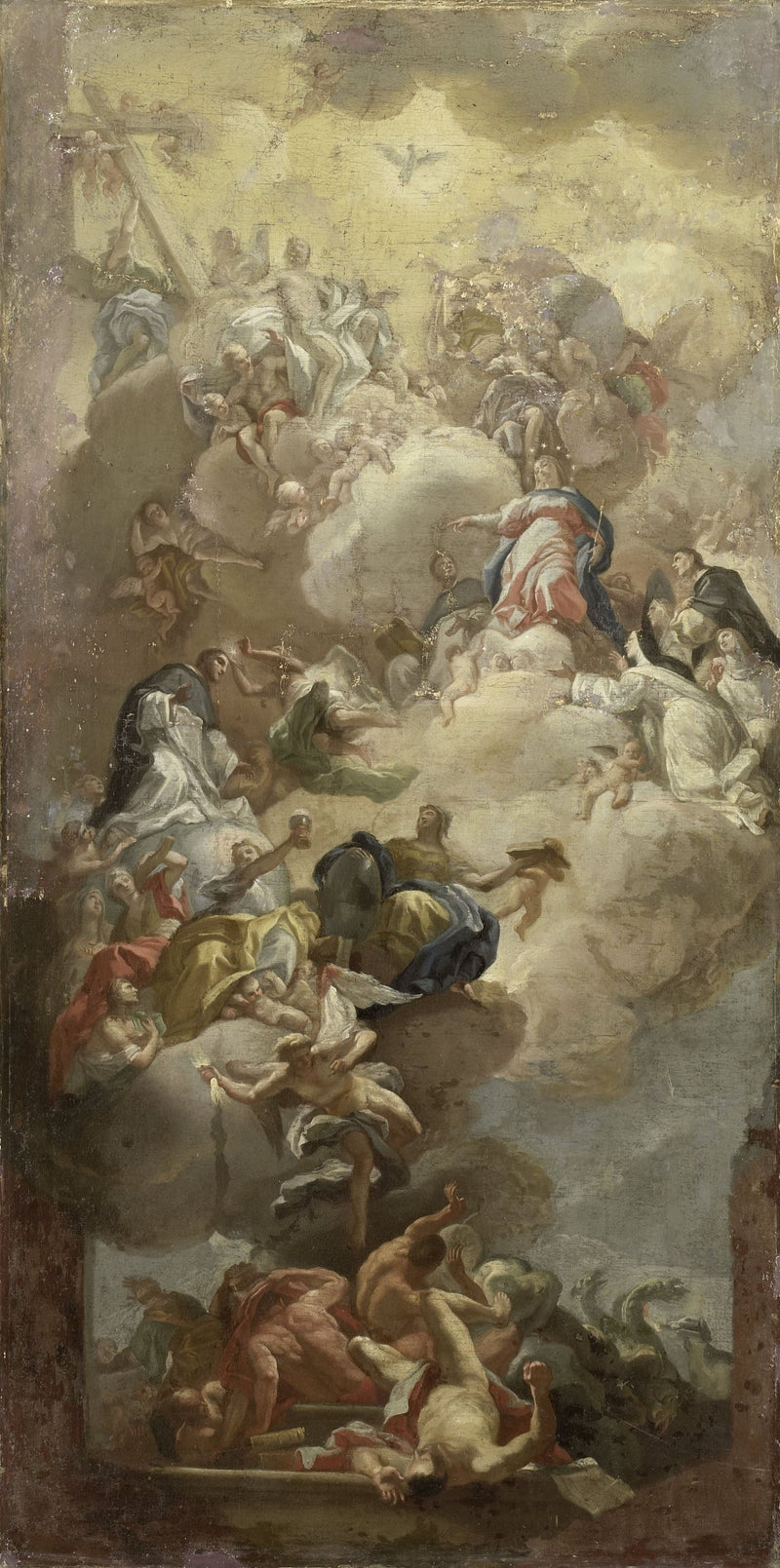 Verheerlijking van Sint-Dominicus - Francesco Solimena