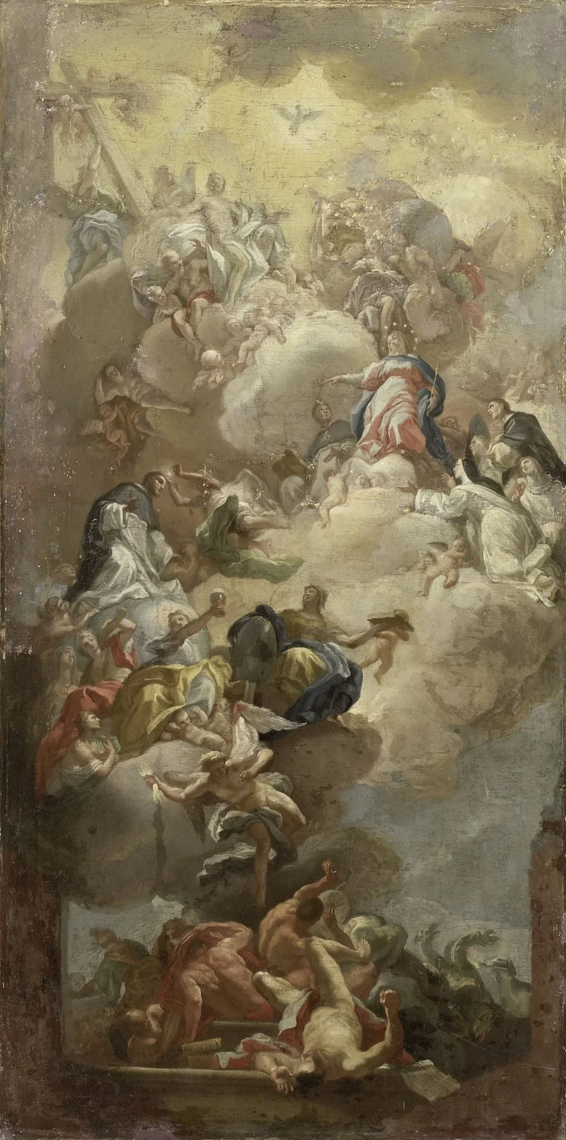 Verheerlijking van Sint-Dominicus - Francesco Solimena