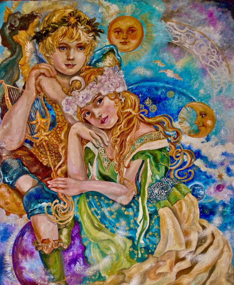 Goddess van engelen en de maan - Yumi Sugai