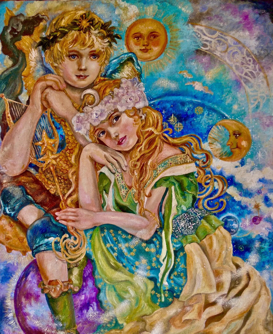 Goddess van engelen en de maan - Yumi Sugai