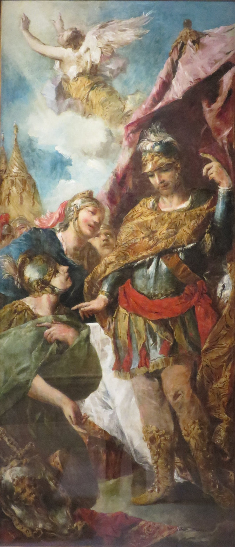 Godefroy de Boulogne roept zijn leiders bijeen voor de raad - Francesco Guardi