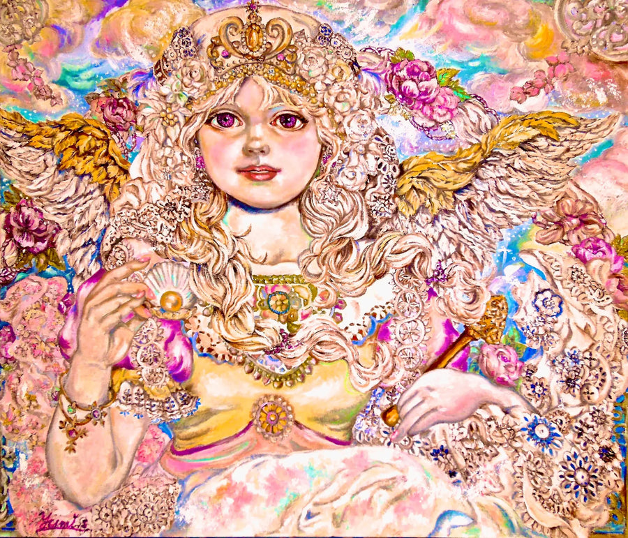 Gouden parel engel - Yumi Sugai