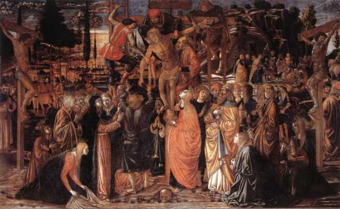 La Déposition de Croix - Benozzo Gozzoli