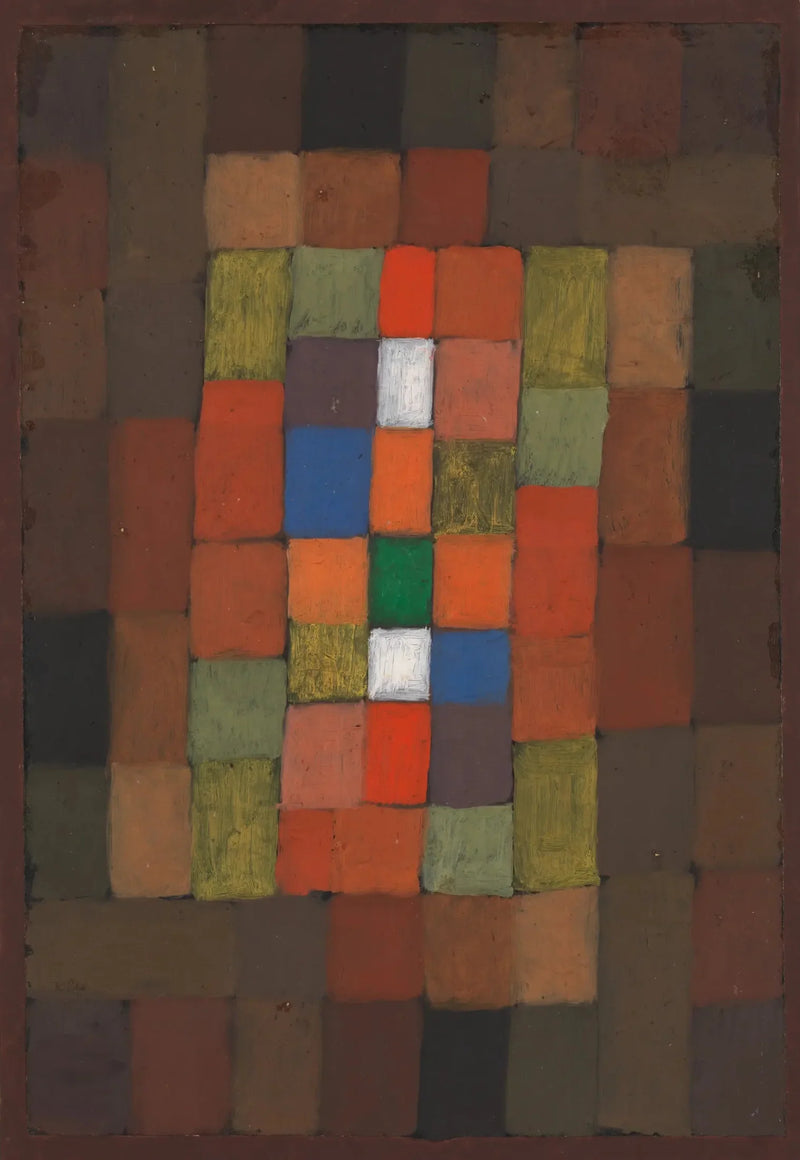 Statistische-dynamische gradatie - Paul Klee