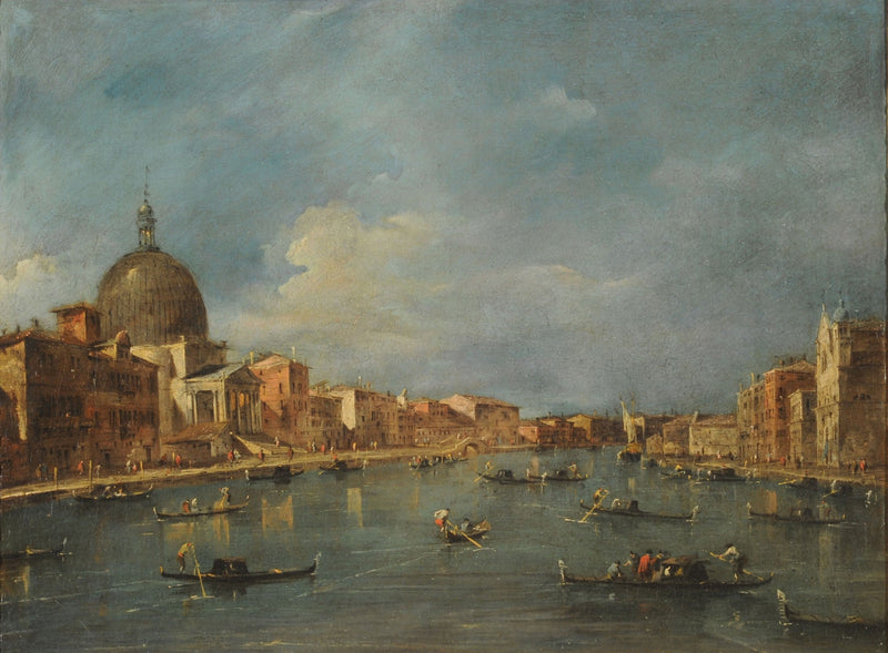 Grote Kanaal met Sam Simeone piccolo - Francesco Guardi