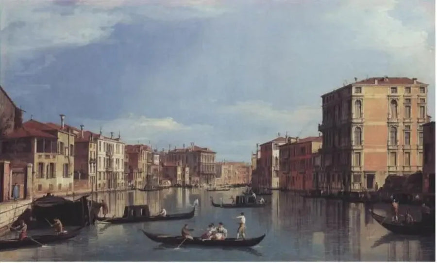 Grote Kanaal naar het oosten, van het Bembo-paleis tot het Vendramin-Calergi-paleis - Canaletto

Source:
Grand Canal vers l'Est, du Palais Bembo au Palais Vendramin-Calergi - Canaletto