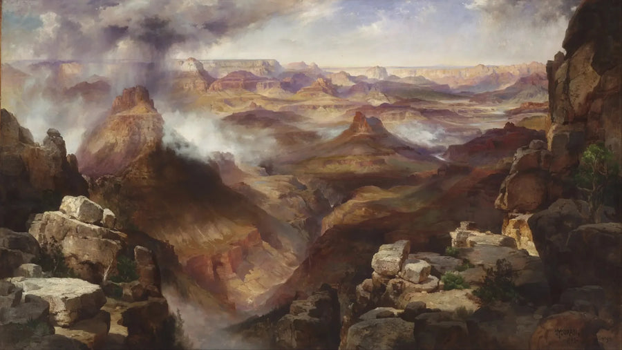 Grand Canyon van de Colorado-rivier - Thomas Moran

Source:
Grand Canyon du fleuve Colorado - Thomas Moran