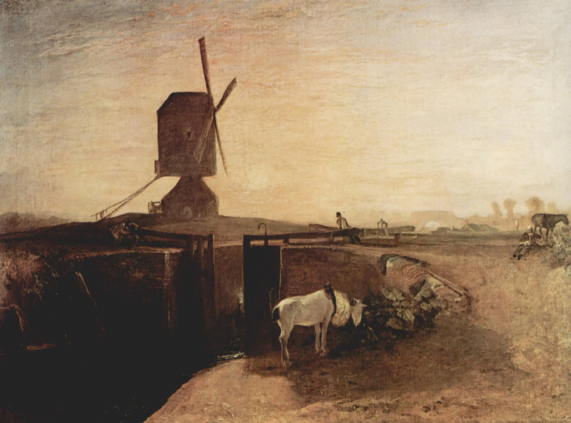 Grand Junction Canal bij Southall Mill - J. M. W. Turner