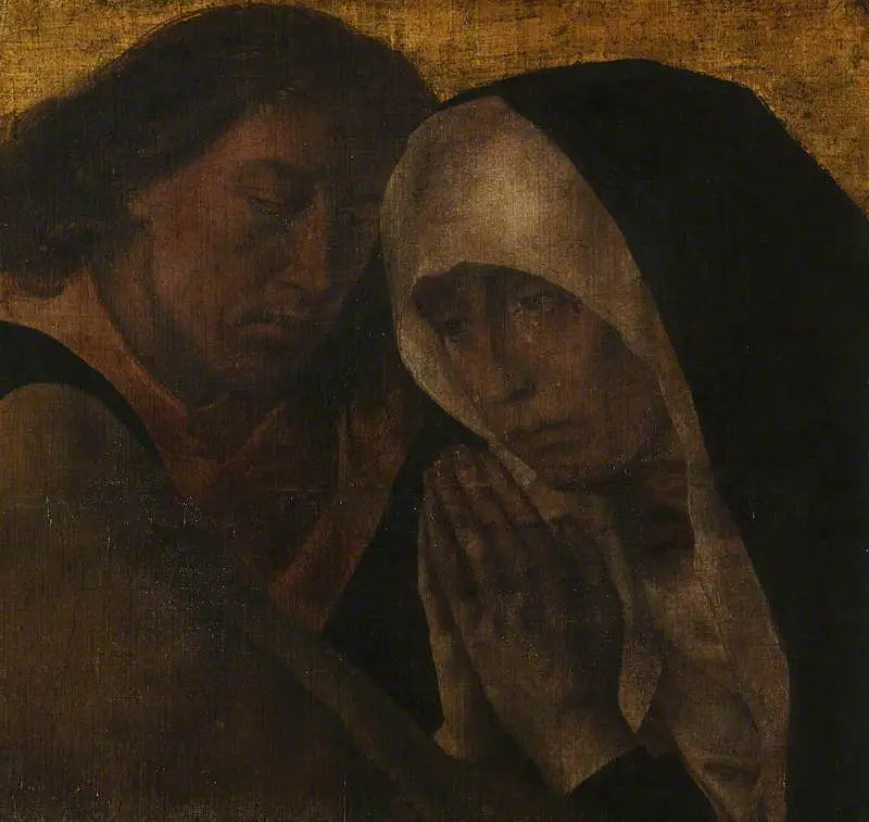 Grote kruisafname, fragment - Hugo van der Goes