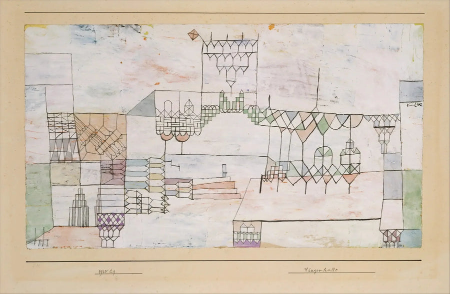 Grote Zaal van de Zangers - Paul Klee