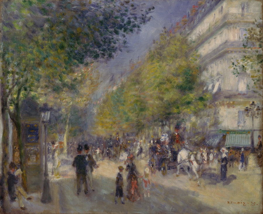 De Grote Boulevards - Pierre-Auguste Renoir