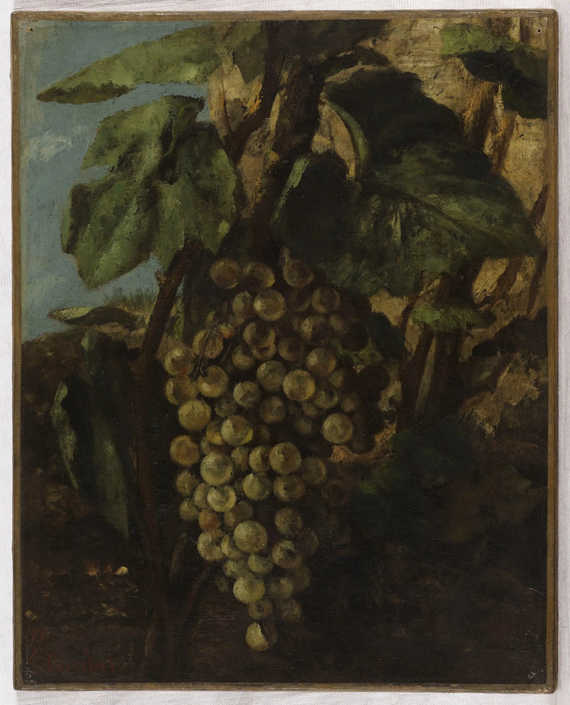 Druiventros - Gustave Courbet