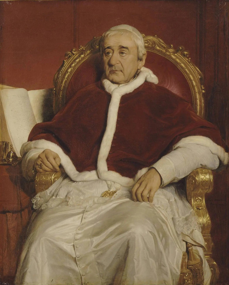 Gregorius XVI, paus (1765-1846) - Paul Delaroche

Source:
Grégoire XVI, pape (1765-1846) - Paul Delaroche