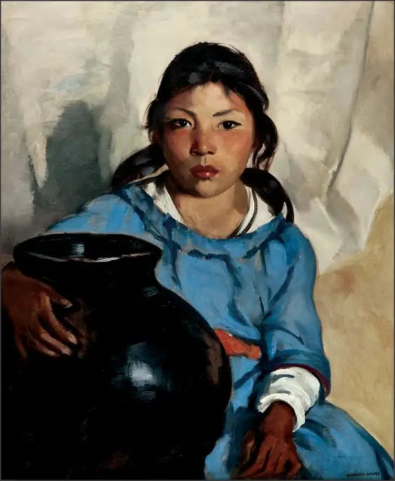 Gregorita met de Santa Clara Bowl - Robert Henri

Source:
Gregorita avec le Santa Clara Bowl - Robert Henri