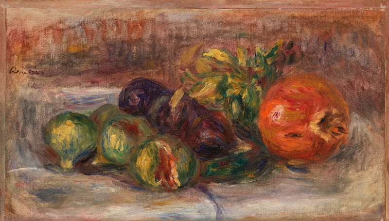Granaatappel en vijgen - Pierre-Auguste Renoir
