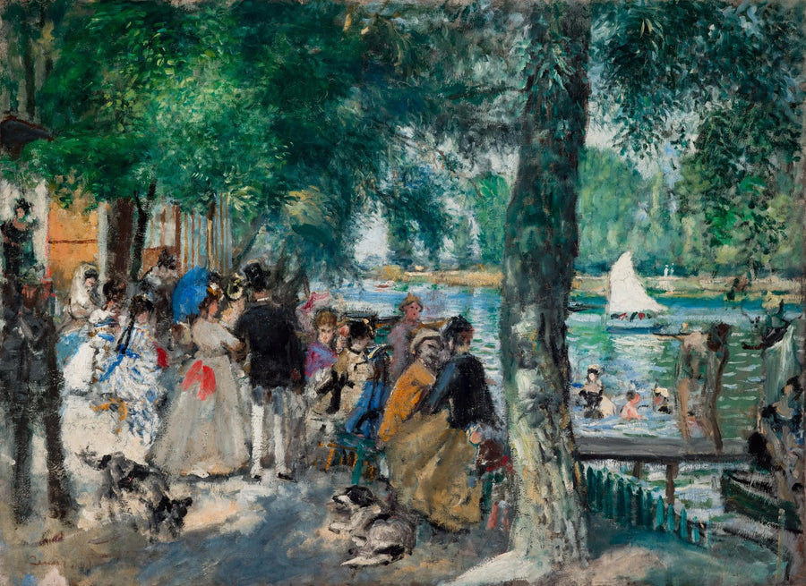 De Grenouillère - Pierre-Auguste Renoir