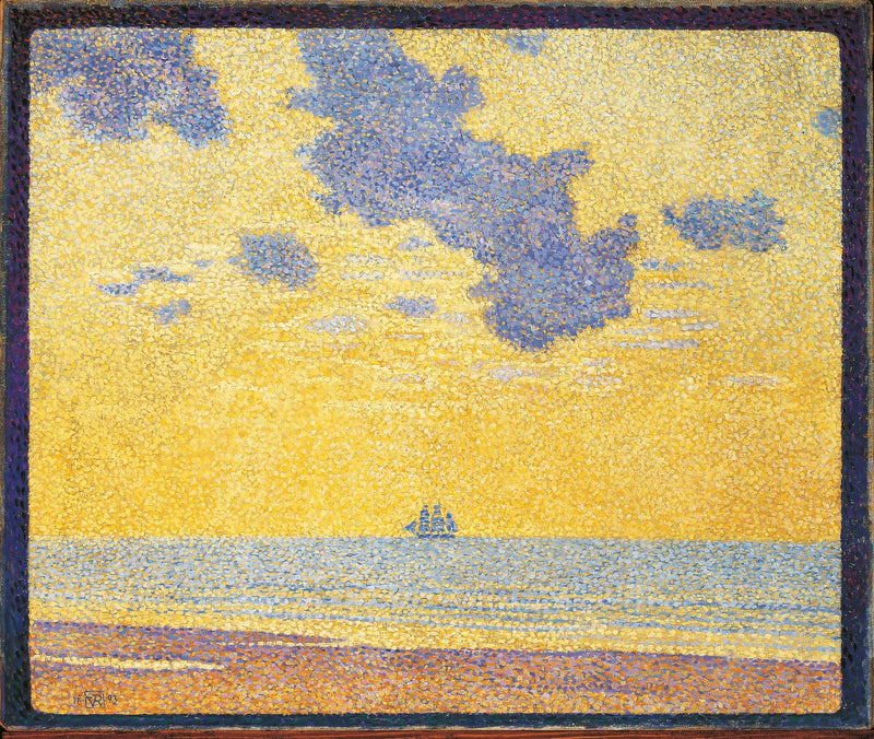 Grote Wolken - Théo van Rysselberghe
