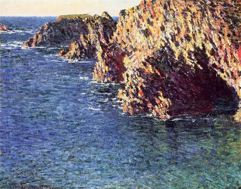 Grot van Port-Domois - Claude Monet